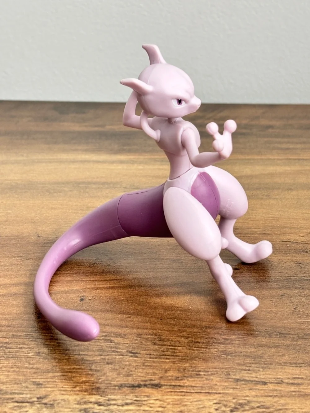 Pokemon Mewtwo Battle Feature Action Figure Toy Cake Topper 2019 Waist Twists